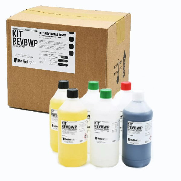 Bellini Kit Carta Reversal B&W Invertibile Bianco & Nero Bellini Kit Carta Reversal B&W Invertibile Bianco & Nero